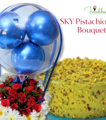 Sky Pistachio Bouquet