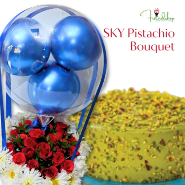 Sky Pistachio Bouquet